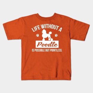 Poodle Kids T-Shirt